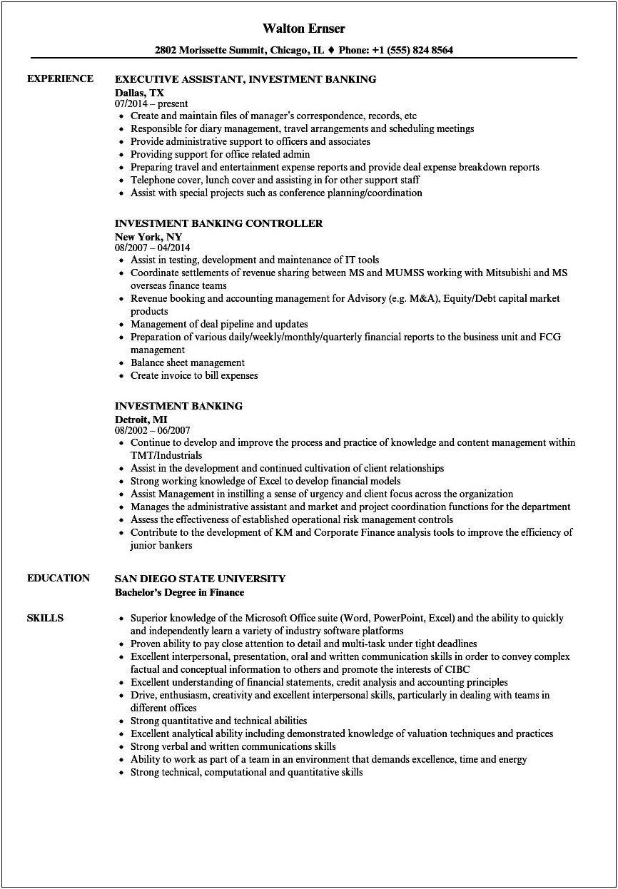 Travel And Expense Management Resume
