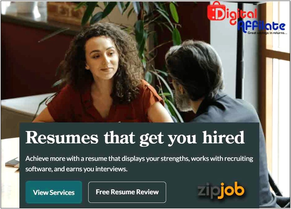 Zip Job Free Resume Review