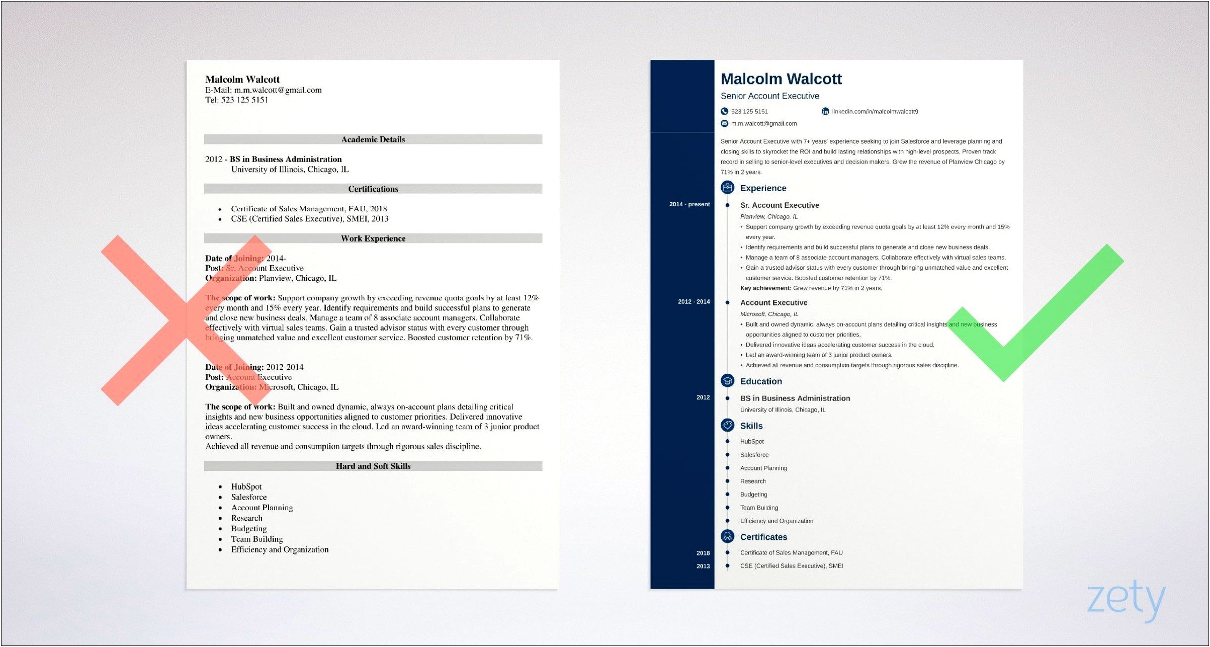 Sample Resume For Commercial Lines Account Manager