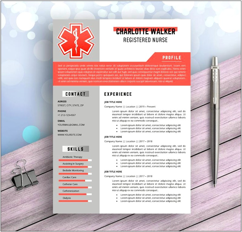Sample Resume For Emergency Room Technician
