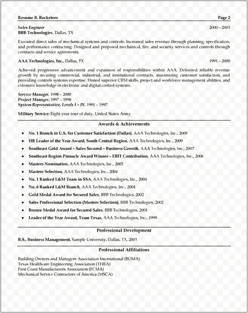 Sample Resume For Medical Representative Applicant