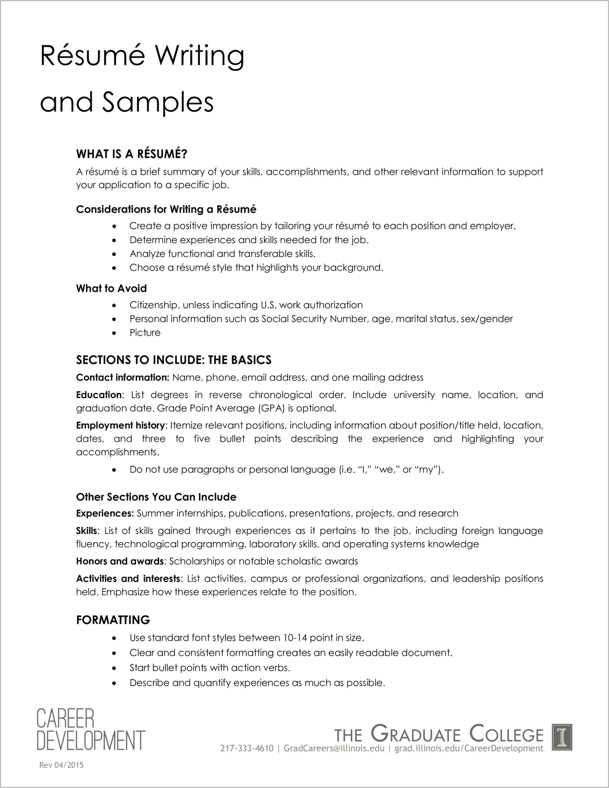 Sample Resume For Work Study In Design Office