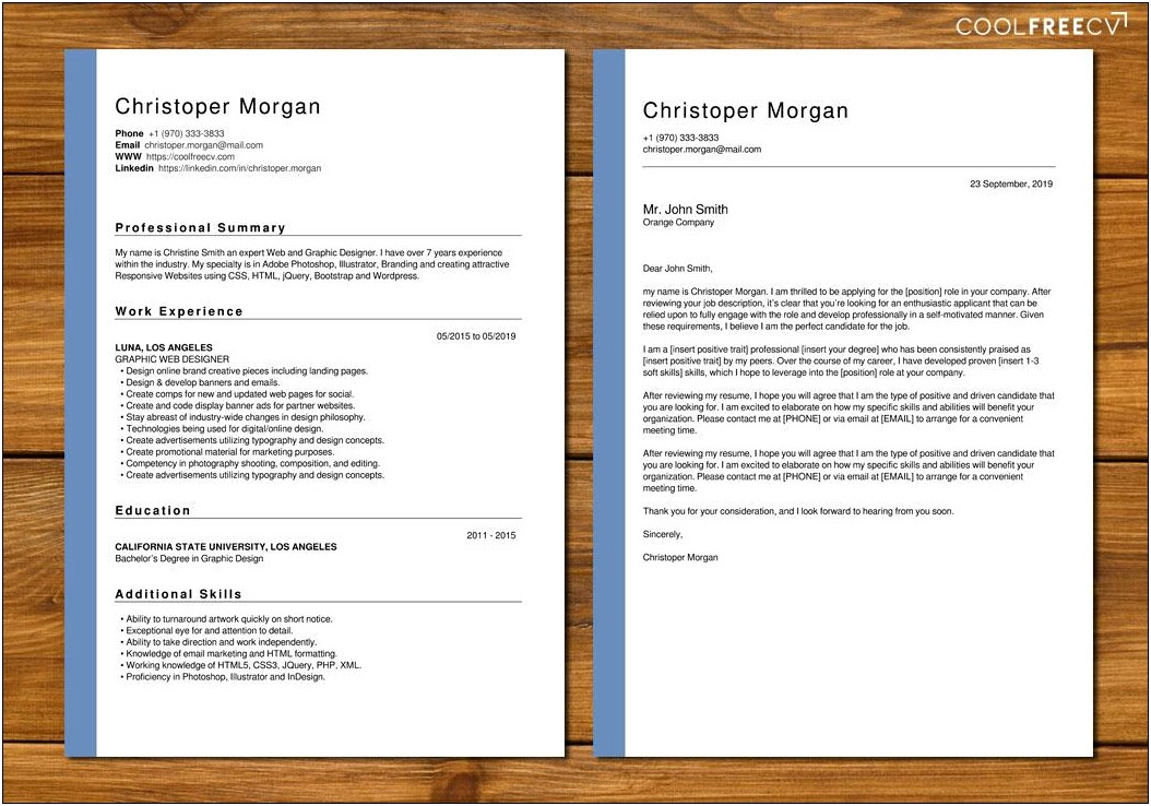 Sample Resume For Working Student Pdf