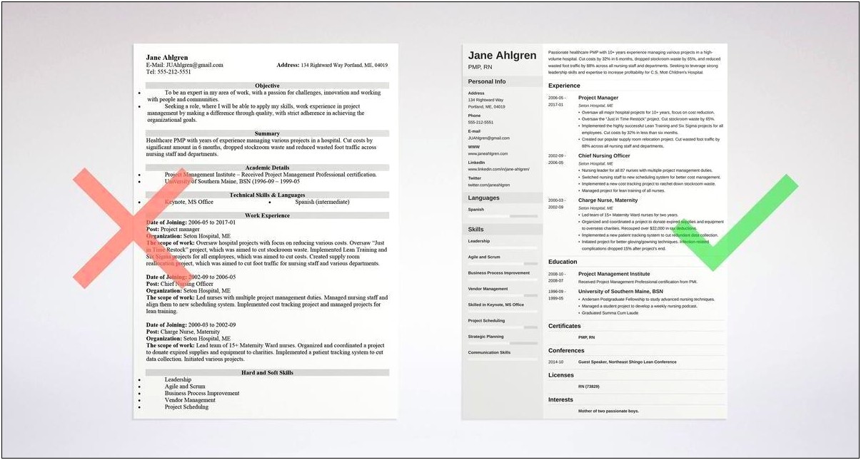 Sample Resume Objective For Continuous Improvement