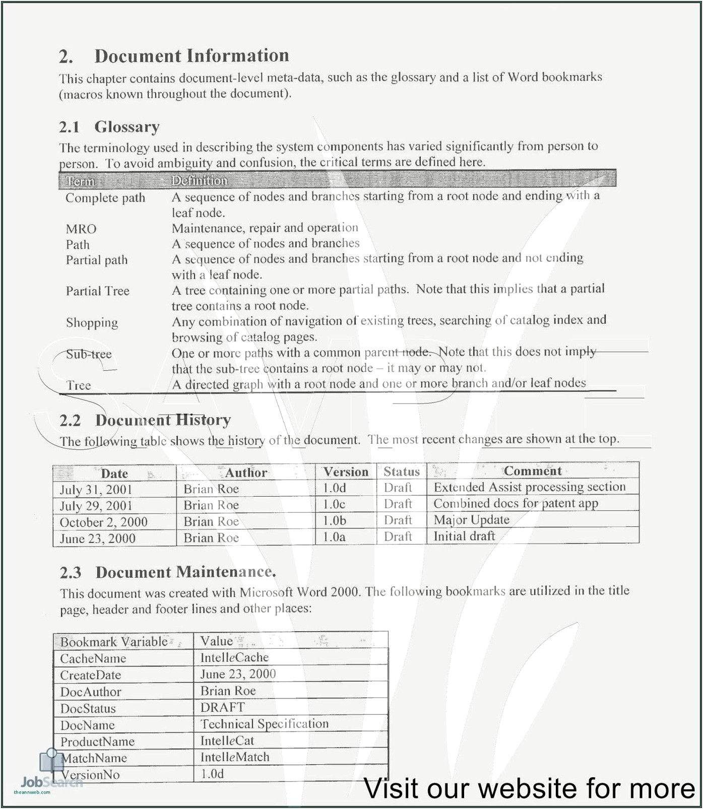 Sample Resume Objectives For Maintenance Position