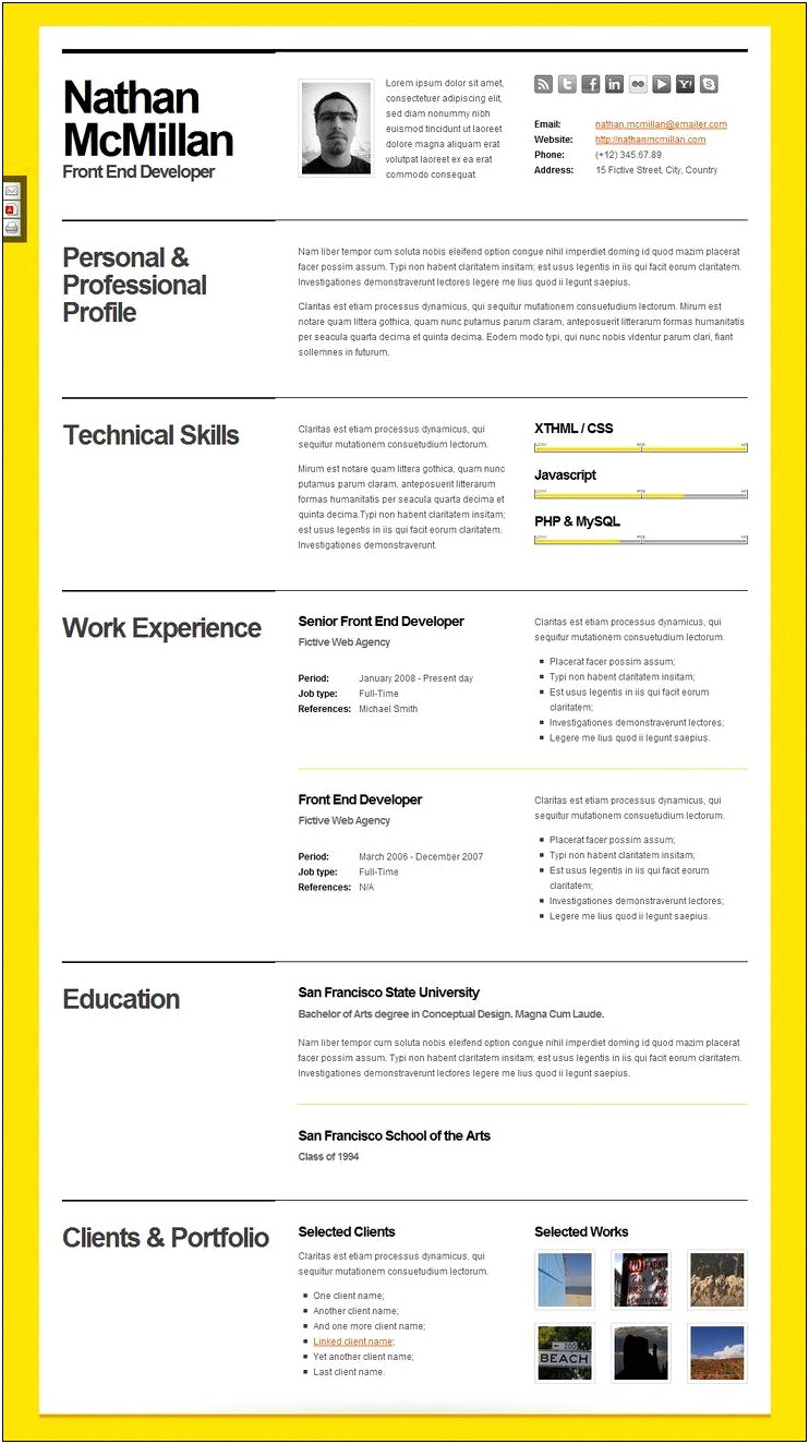 Sample Resume That Will Get You Hired