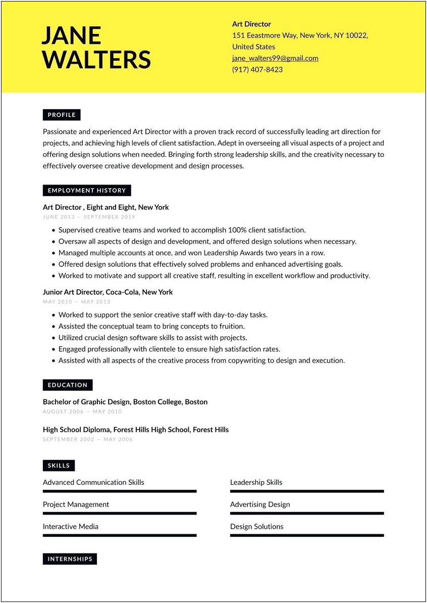 Sample Resumes For Director Of Education