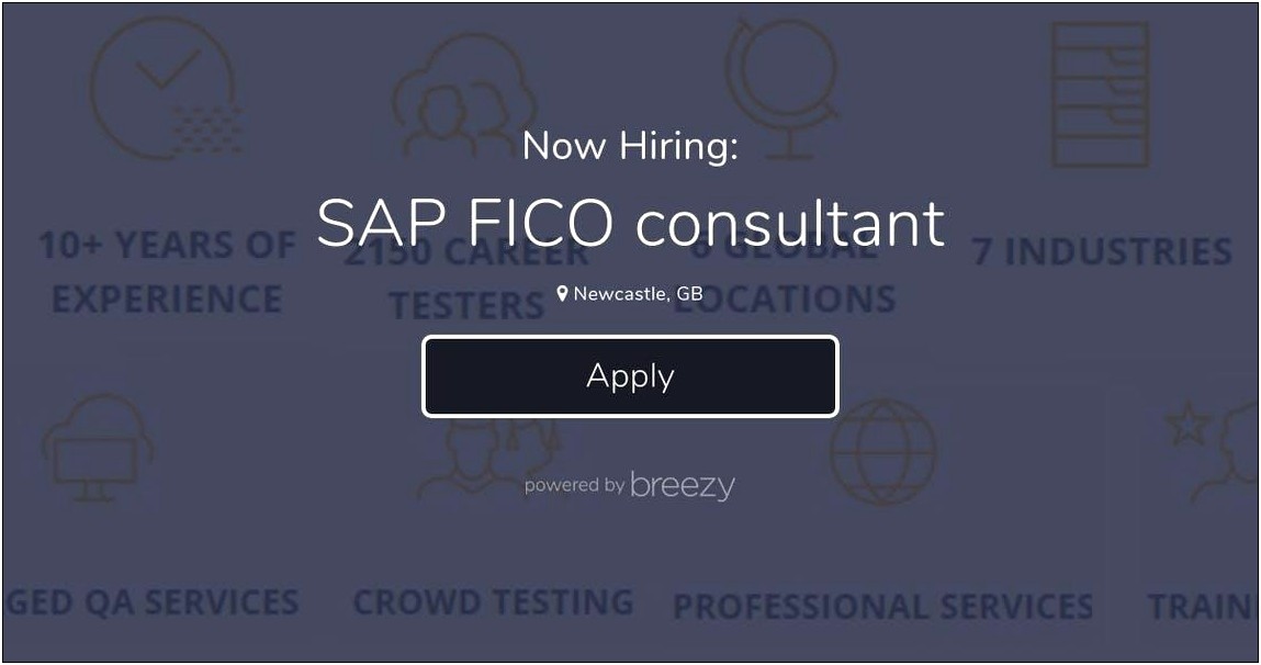 Sap Fico 10 Years Plus Experience Resume Indeed