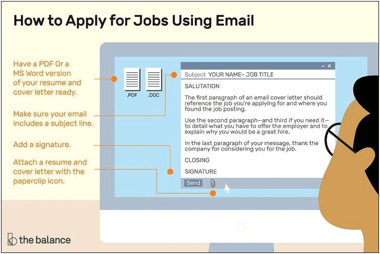Sending Your Resume Via Email Example
