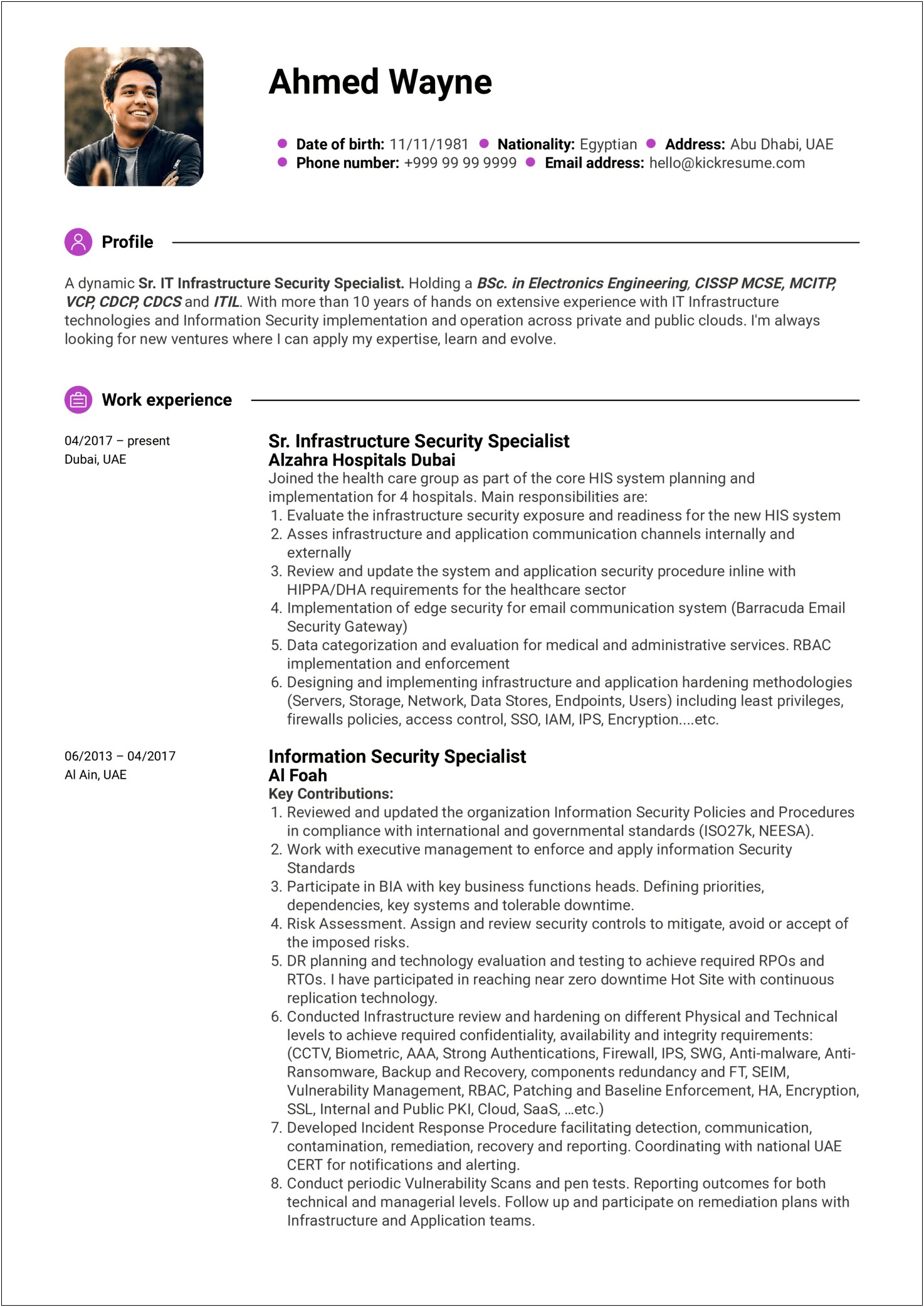 Senior Systems Administrator Resume Sample 2017