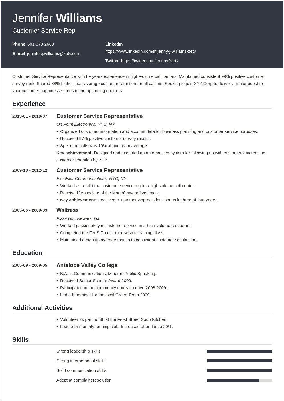 Should A Resume Be Job Specific
