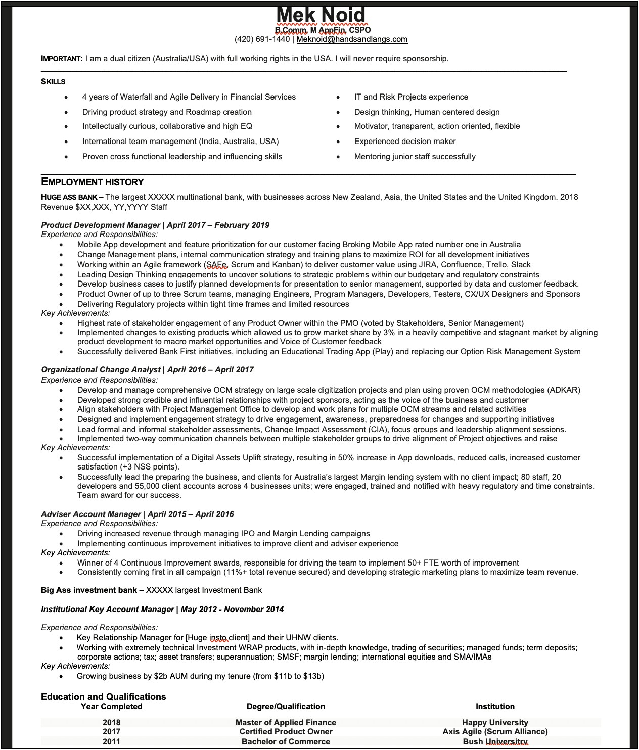 Should I Put All Employment History On Resume