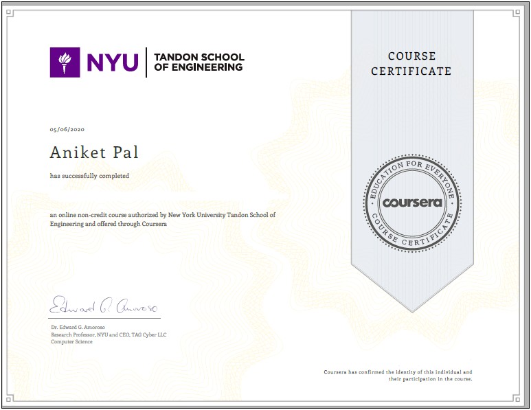 Should I Put Coursera Certificate On My Resume