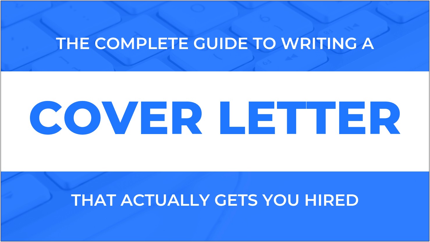 Should You Combine Resume And Cover Letter