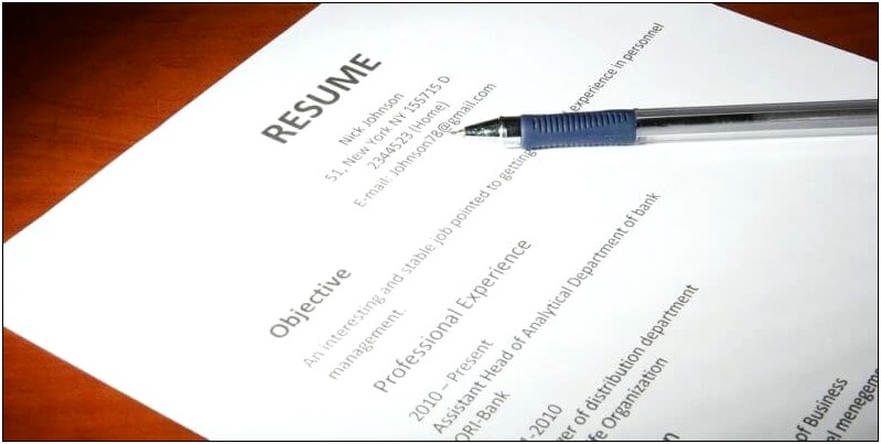 Should You Do Objective Statements Anymore On Resume