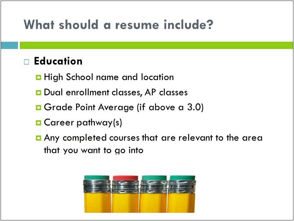 Should You Put Dual Enrollment On Resume