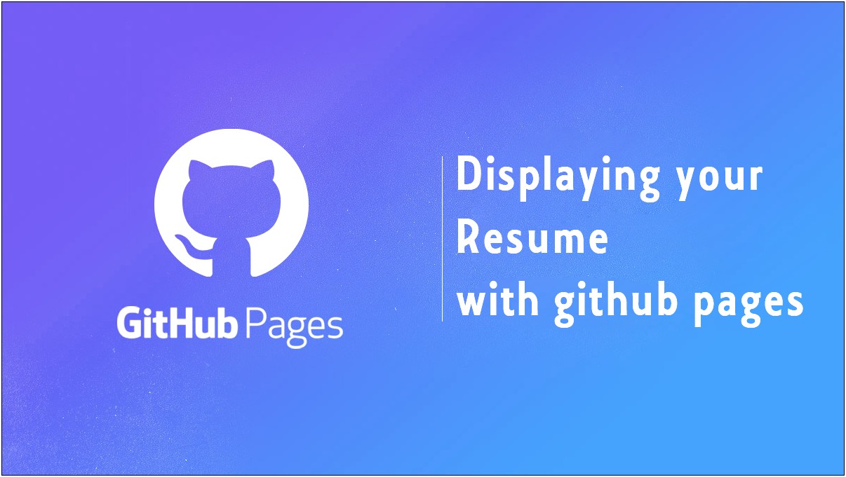 Should You Put Your Github On Your Resume