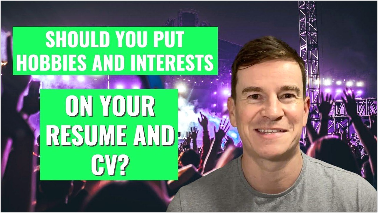 Should You Puts On Resume