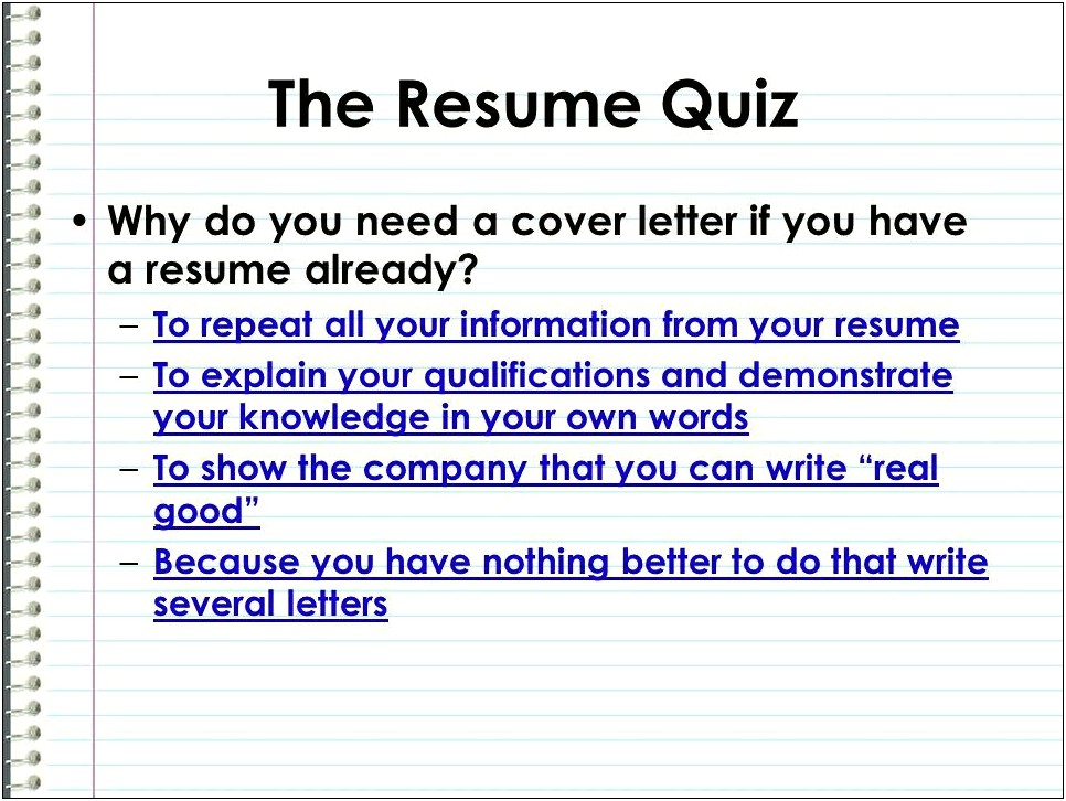 Should You Repeat Words In A Resume