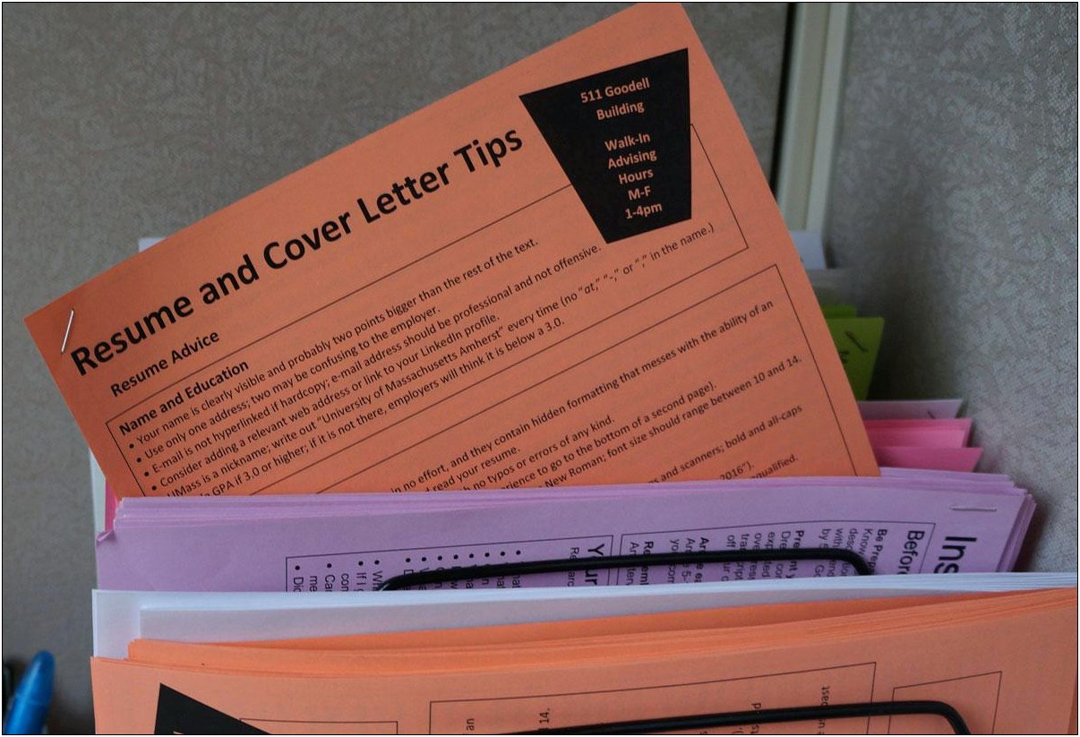 Should Your Cover Letter Be On Resume Paper