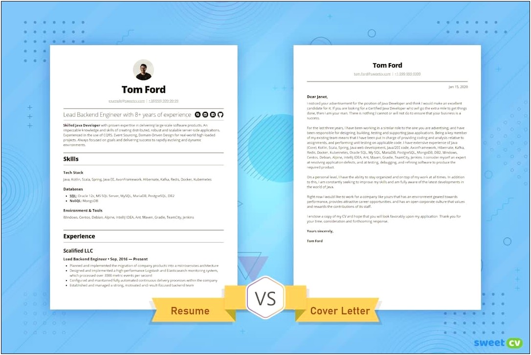 Should Your Resume And Cover Letter Match