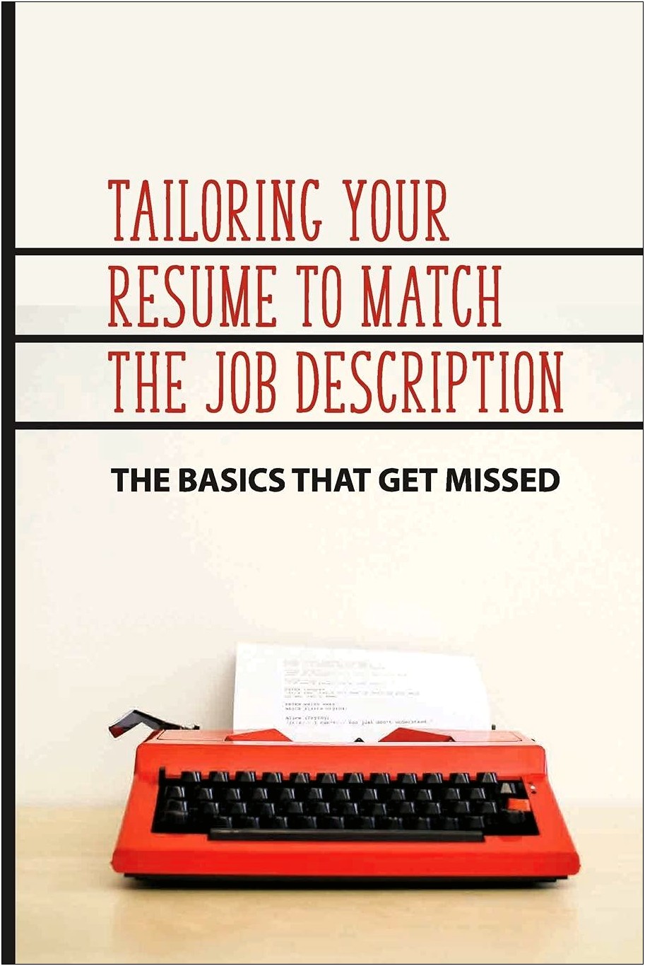 Should Your Resume Match The Job Description