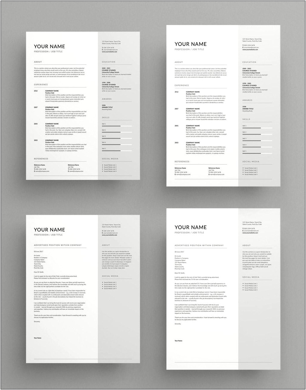 Simple Cover Letter For Resume Docs