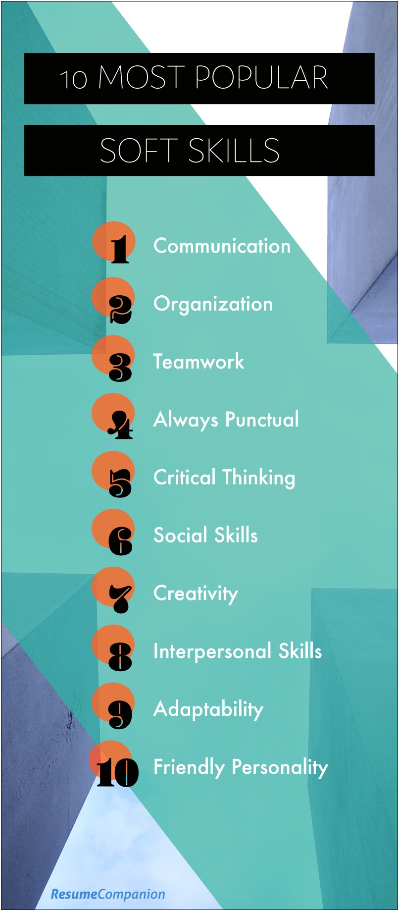 Skills Listed On A Creative Resume