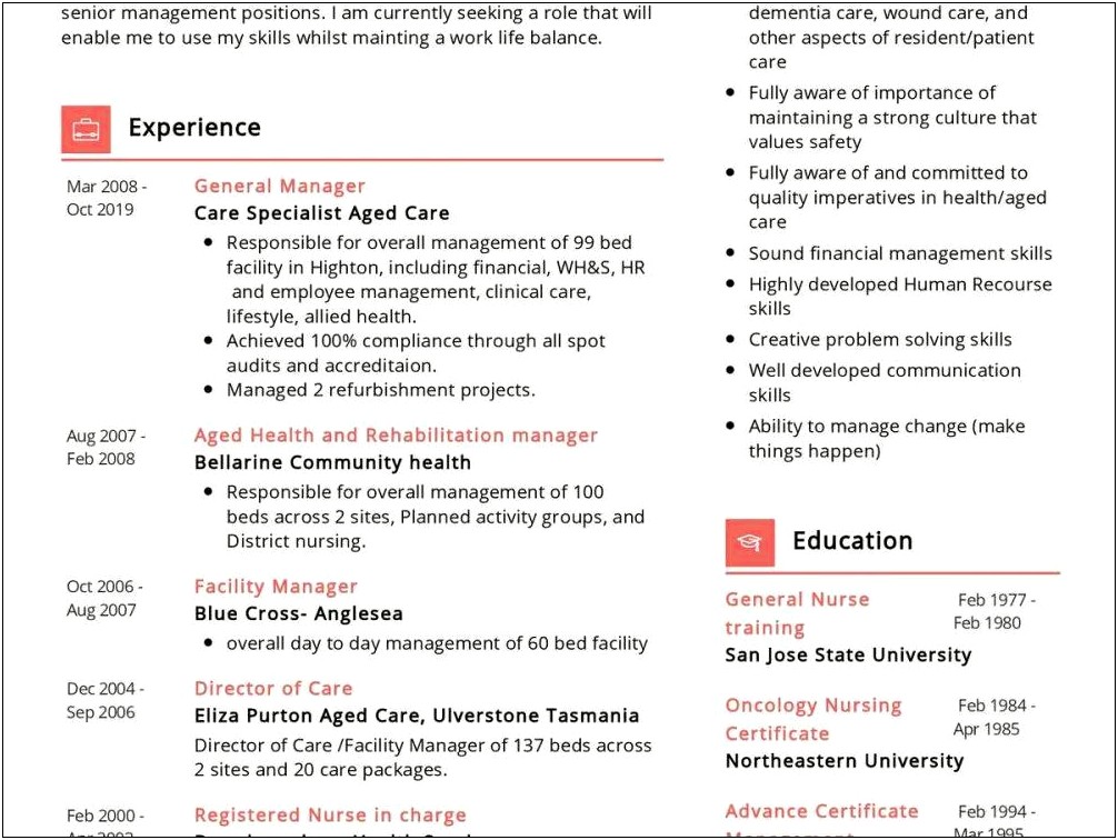 Skills To Include On A Nursing Resume