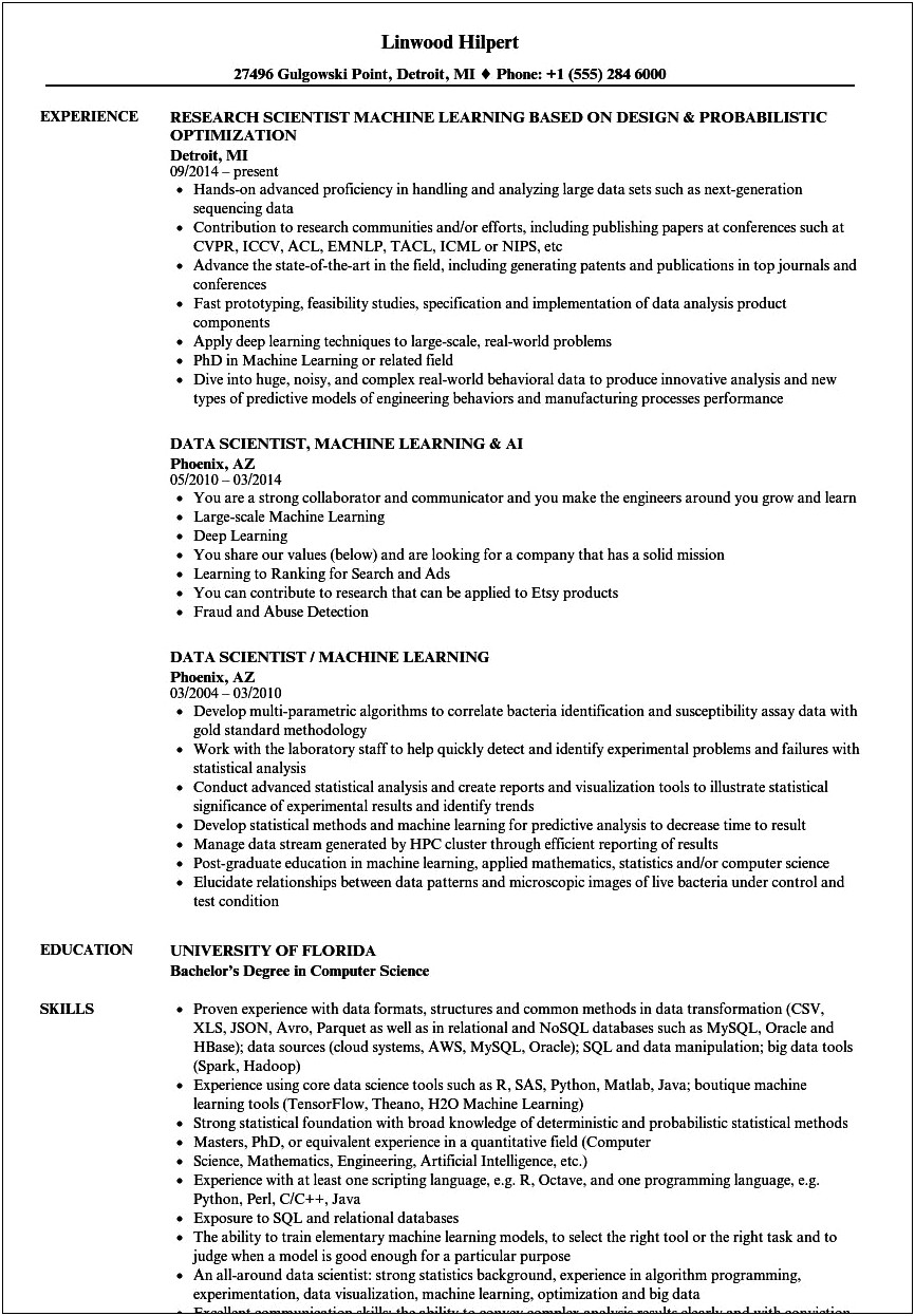 Skills To Learn For A Resume