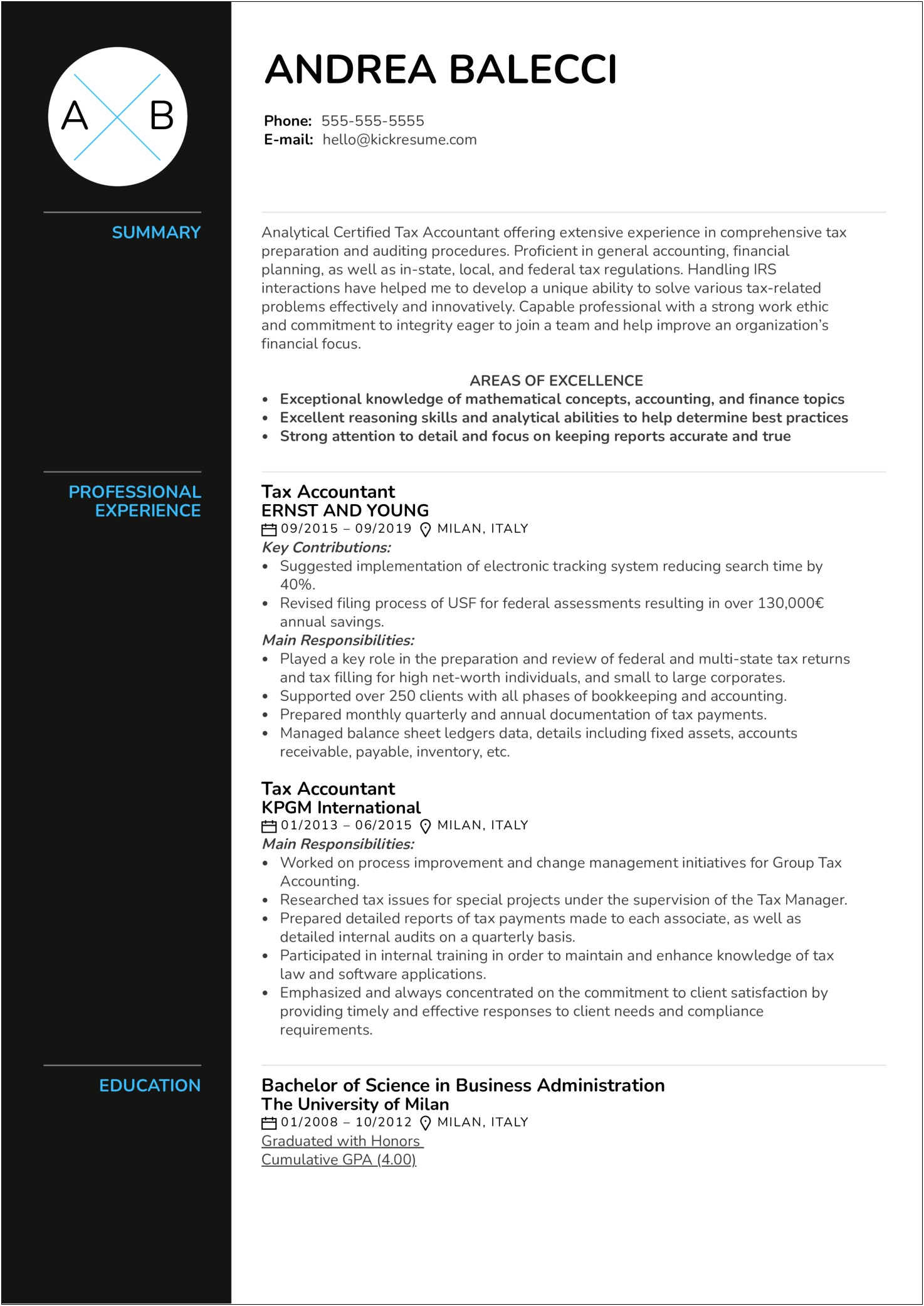 Skills To Use On An Accounting Resume