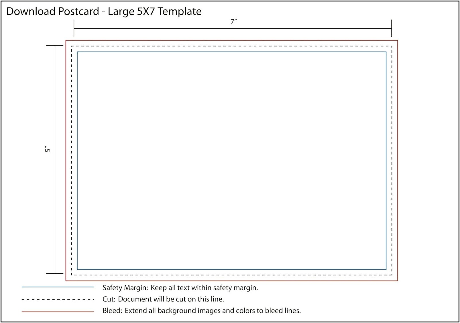 5x7 Card Template For Word Free