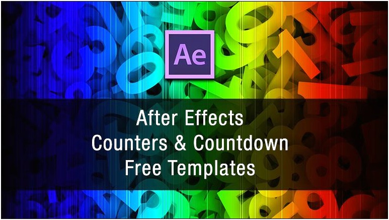 Adobe After Effects Cs6 Free Templates
