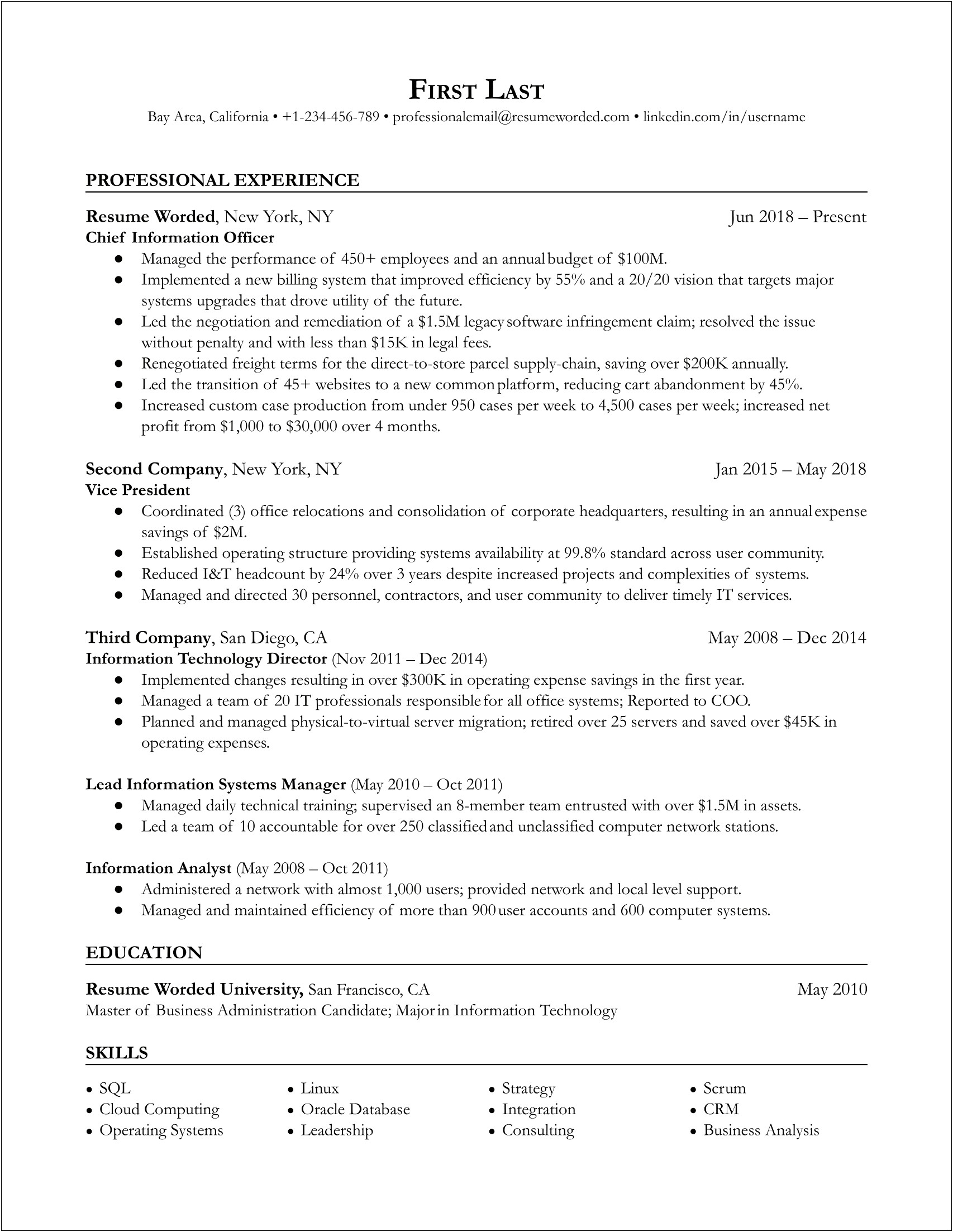 Soft Skills In A Resume Examples