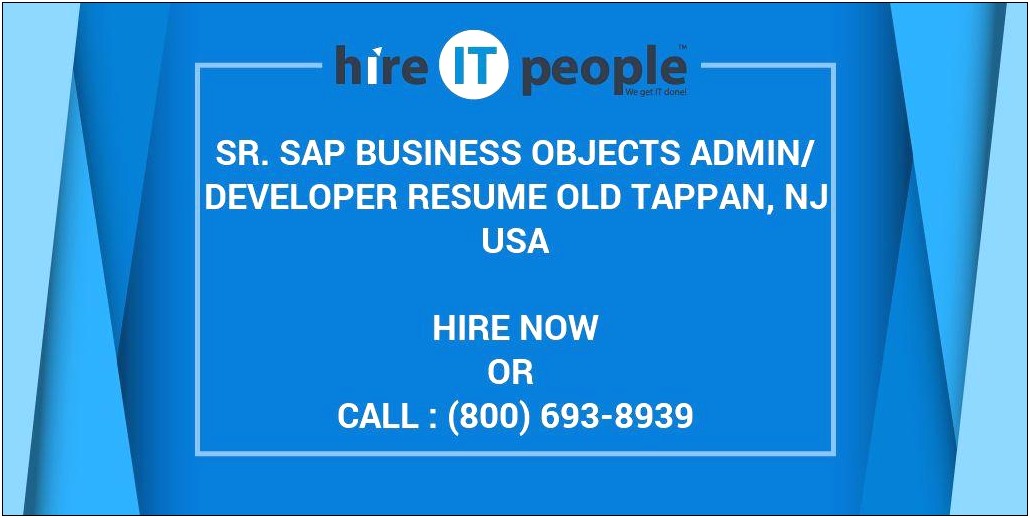 Sql Resume For 6 Years Experience Dice Hireit