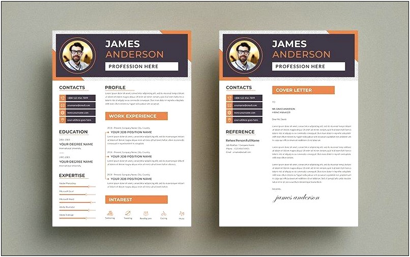 Template For Cover Letter Of A Resume