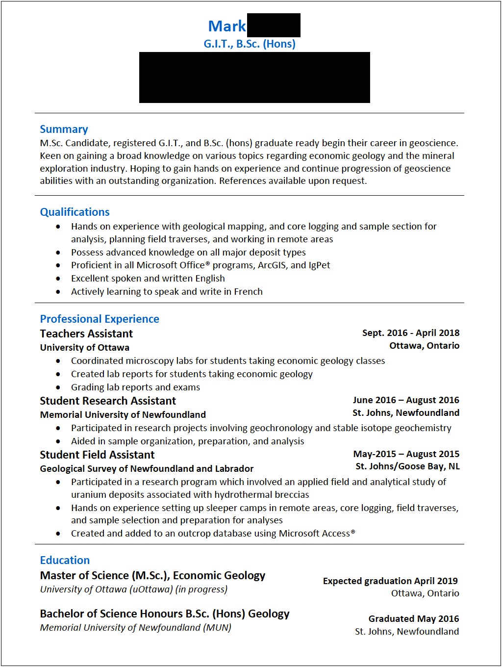Template Of A Analyst Resume Reddit