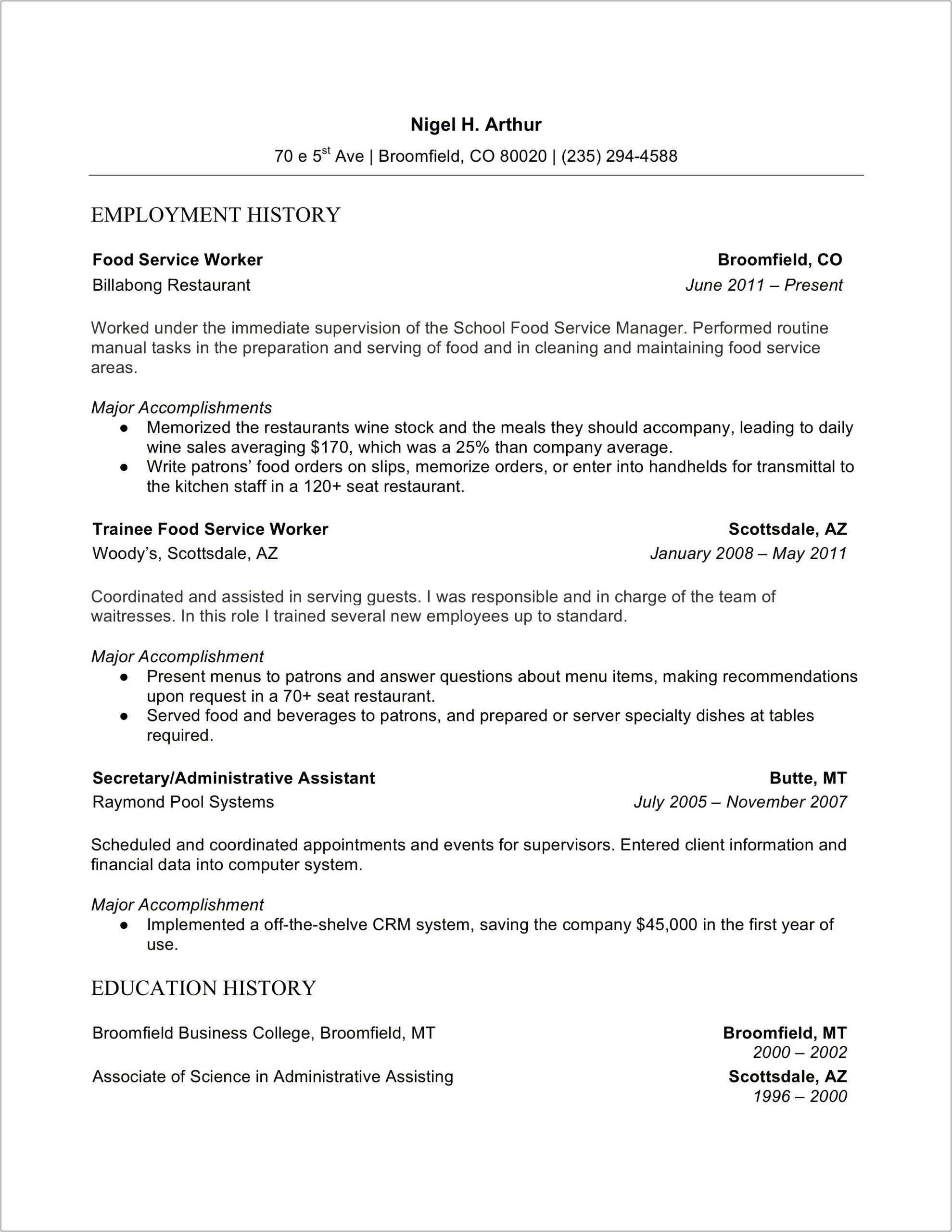 Templates For Microsoft Word 2007 Resume