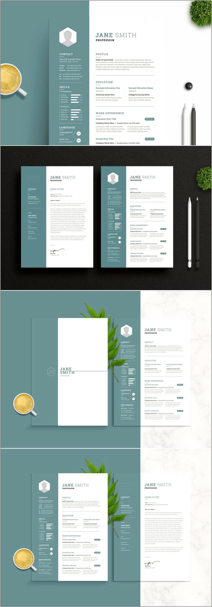 The Best Resume And Cover Letter Templatesd