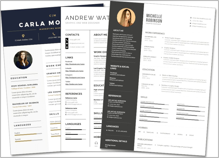 The Best Resume Samples For Students