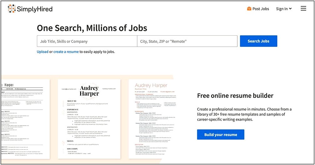 The Best Websites For Posting Resume