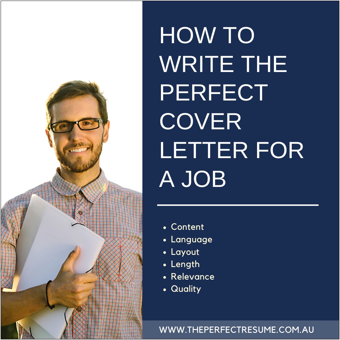 The Perfect Resume And Cover Letter