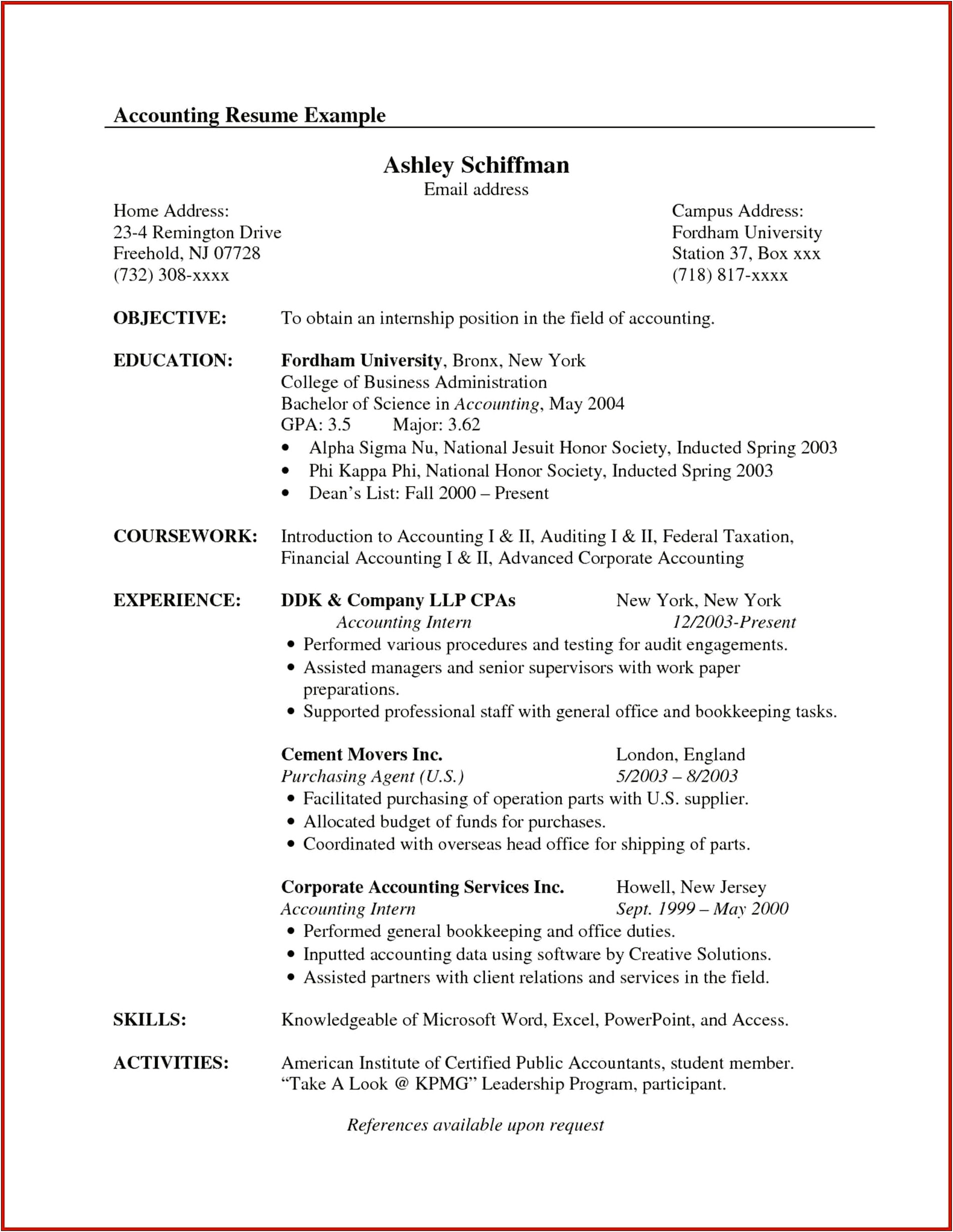 Tips For The Objective On A Resume