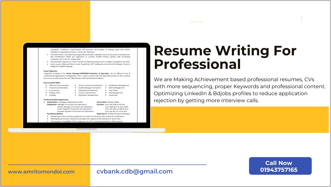 Top Skills As A Resume Writer