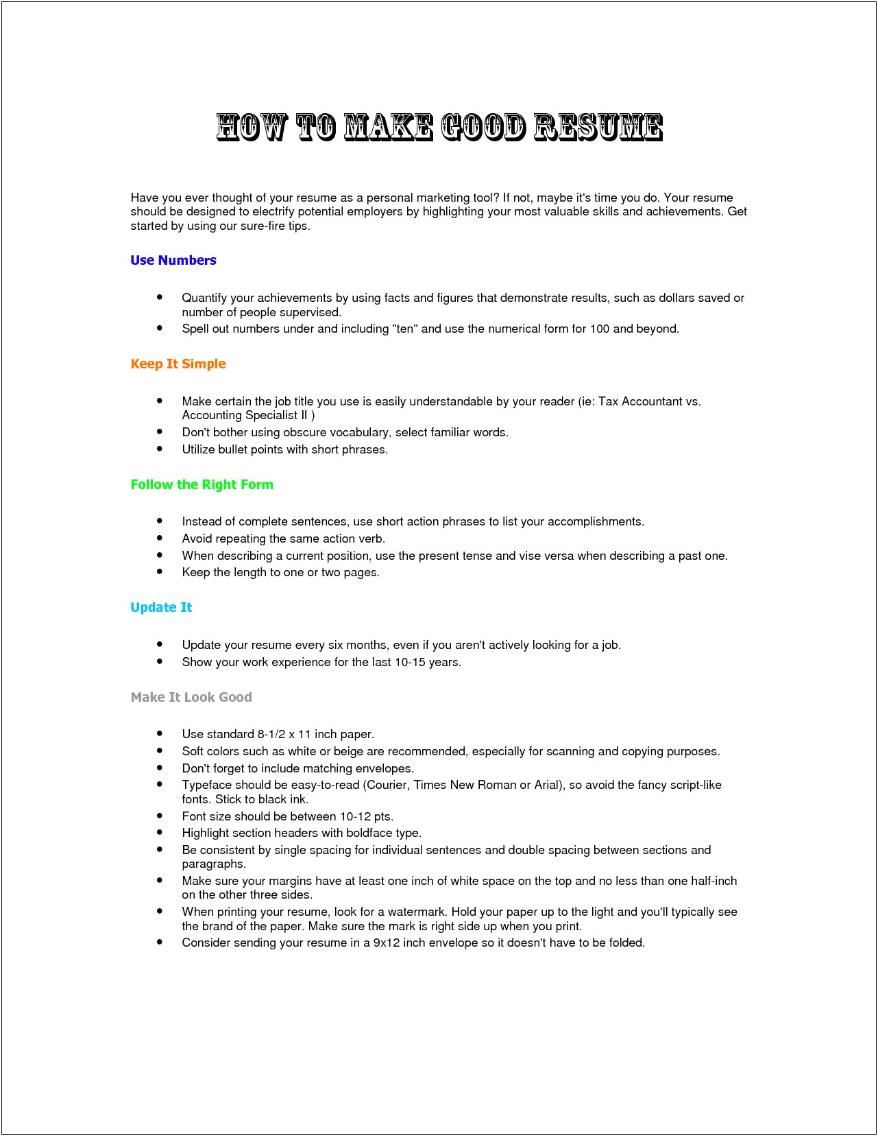 Troubleshooting Phrases To Put On Resume