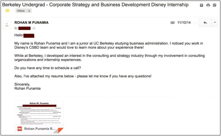 Uc Berkeley Resume And Job Guide