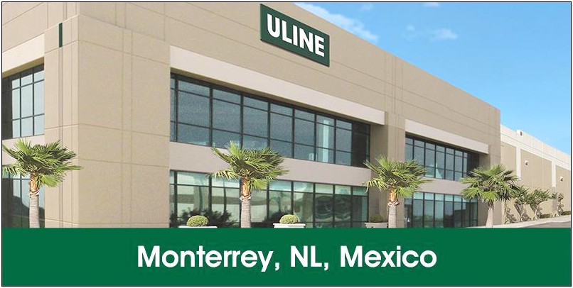 Uline Warehouse Job Description For Resume