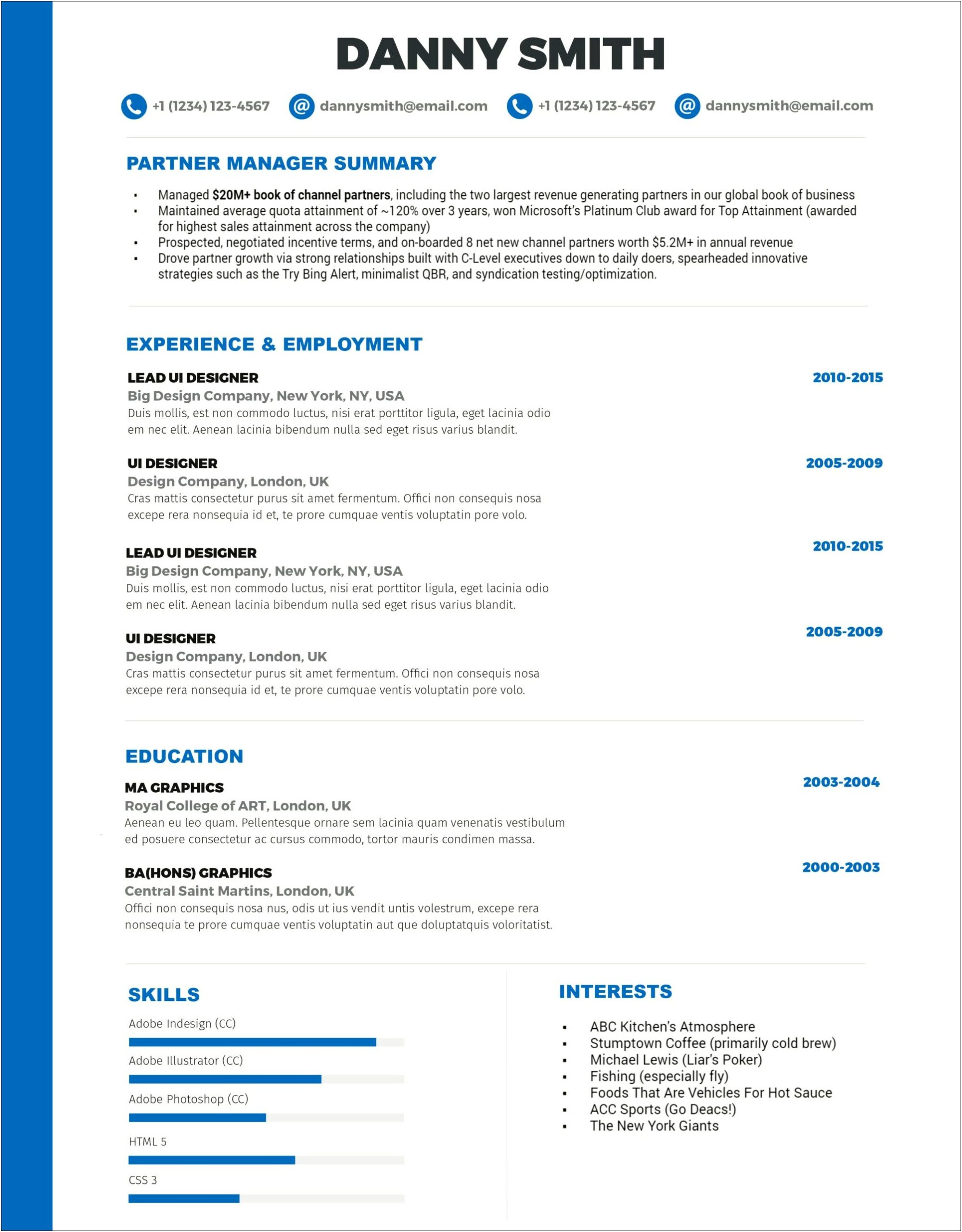 Unique Things To Put On Resume