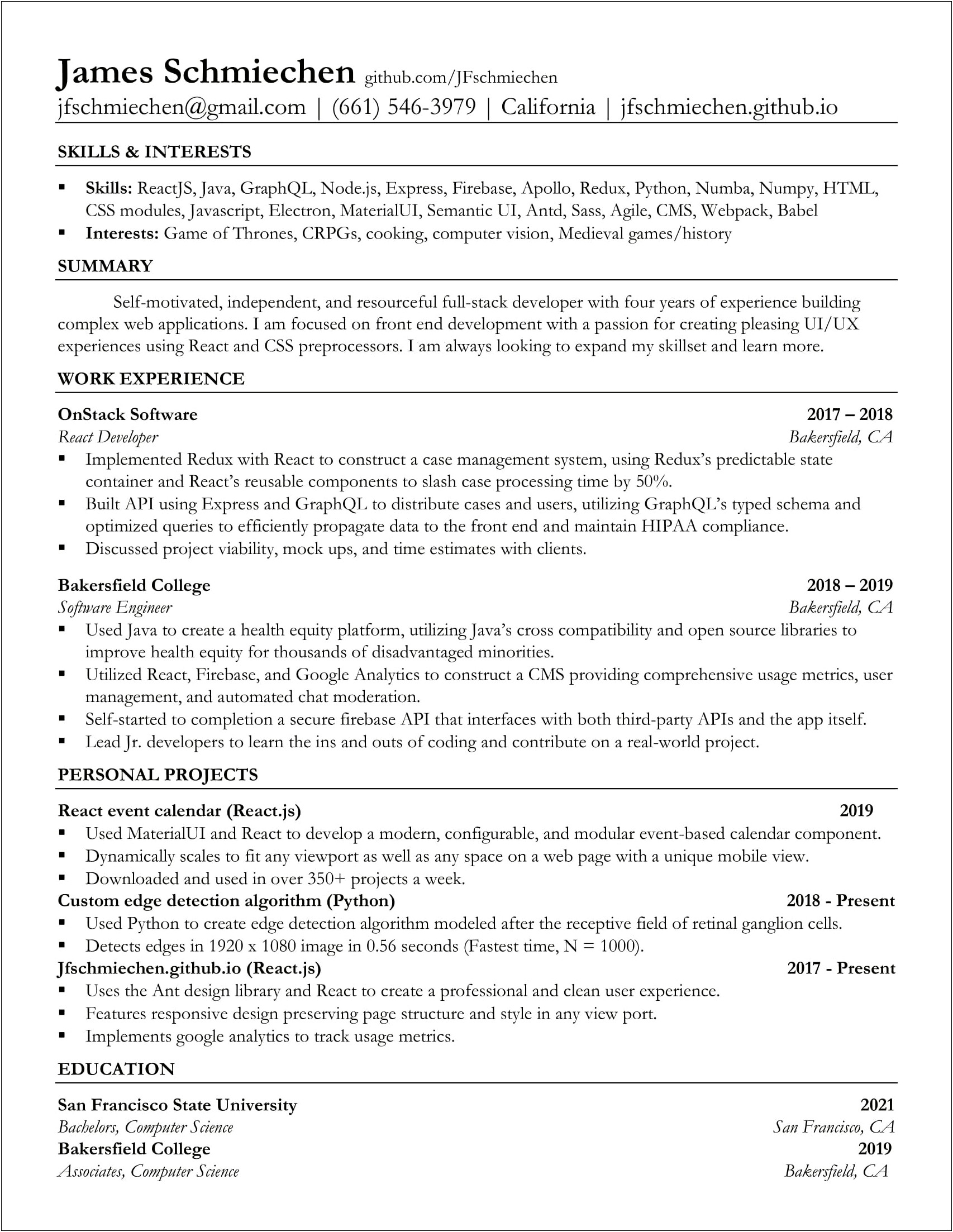 Update Job Experience In Resume Automatically