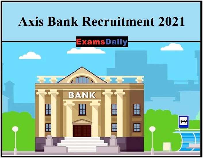 Upload Resume For Job In Axis Bank